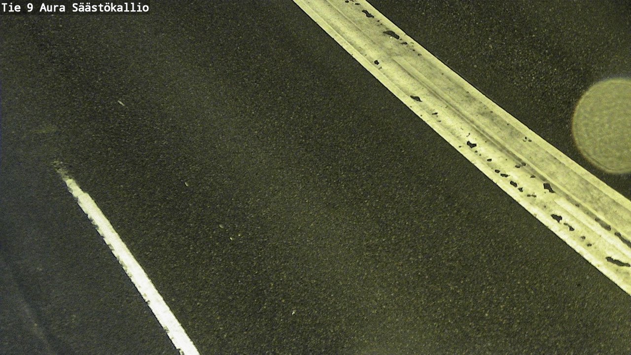 Weather Camera Image Road 9 Aura, Säästökallio, Aura, Varsinais-Suomi