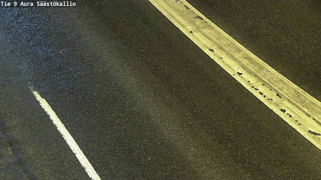 Weather Camera Image Road 9 Aura, Säästökallio, Aura, Varsinais-Suomi