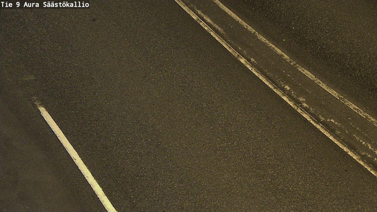Weather Camera Image Road 9 Aura, Säästökallio, Aura, Varsinais-Suomi