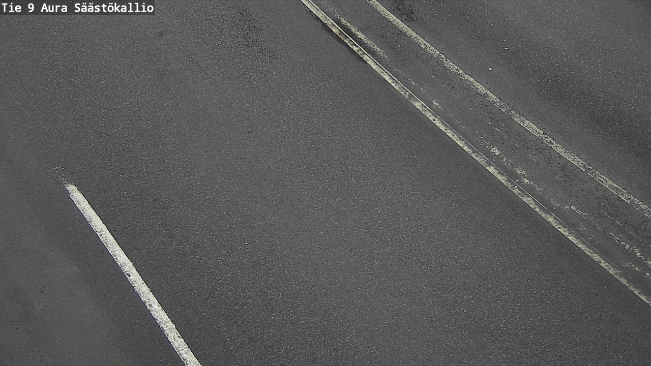 Weather Camera Image Road 9 Aura, Säästökallio, Aura, Varsinais-Suomi