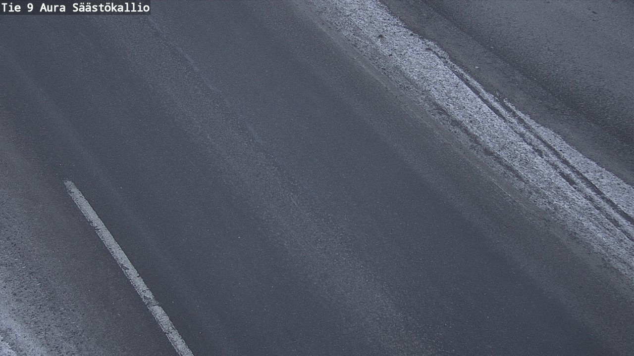 Weather Camera Image Road 9 Aura, Säästökallio, Aura, Varsinais-Suomi