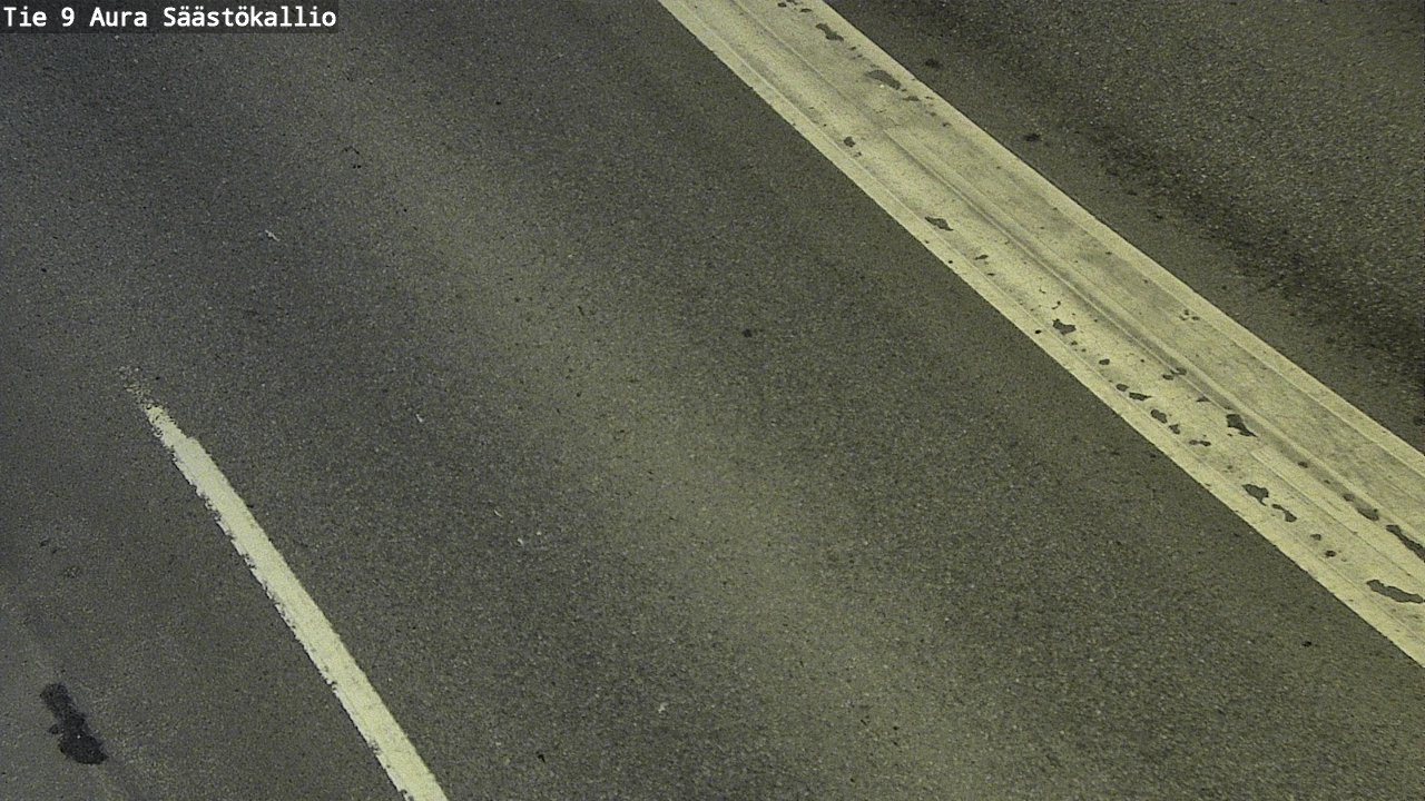 Weather Camera Image Road 9 Aura, Säästökallio, Aura, Varsinais-Suomi