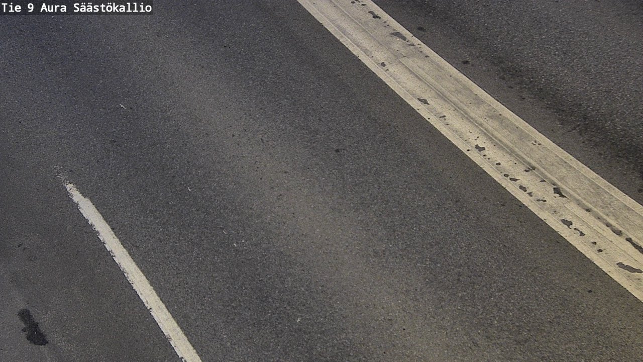 Weather Camera Image Road 9 Aura, Säästökallio, Aura, Varsinais-Suomi