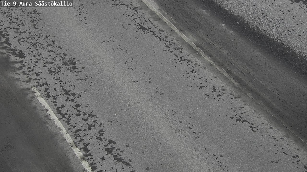 Weather Camera Image Road 9 Aura, Säästökallio, Aura, Varsinais-Suomi