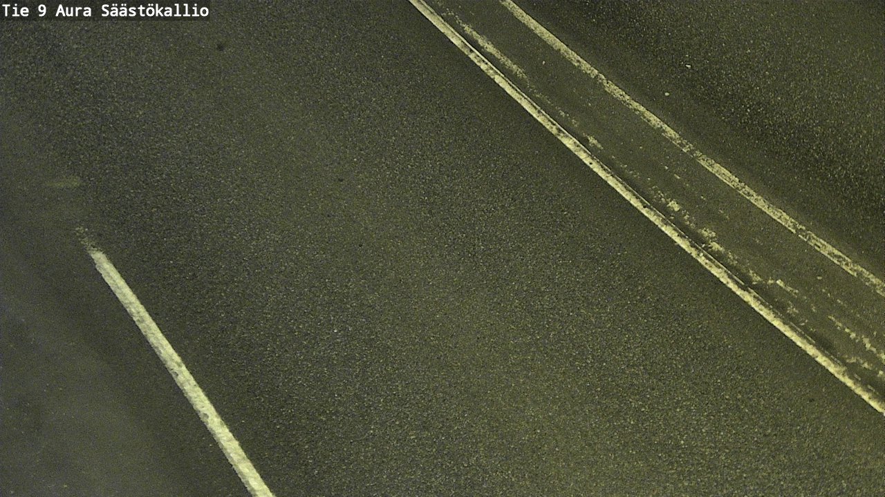 Weather Camera Image Road 9 Aura, Säästökallio, Aura, Varsinais-Suomi
