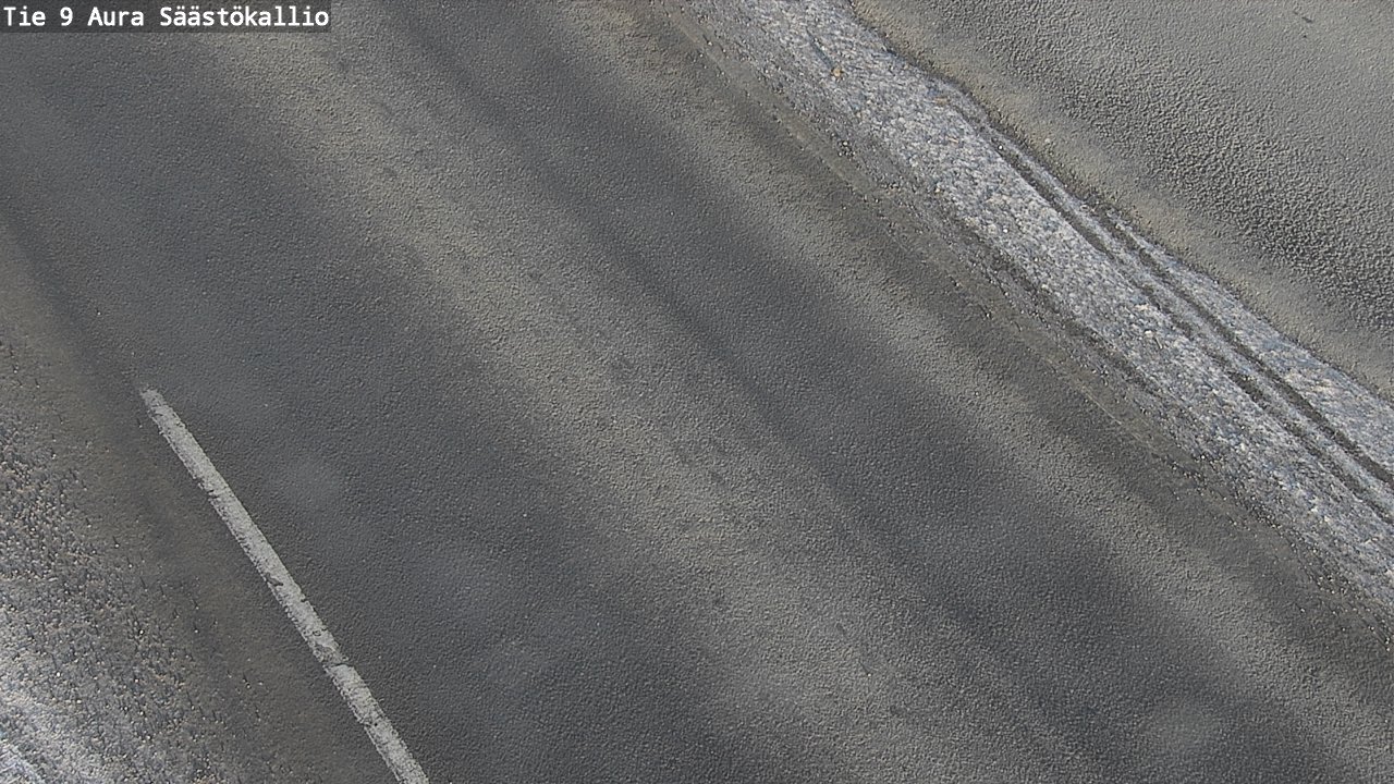 Weather Camera Image Road 9 Aura, Säästökallio, Aura, Varsinais-Suomi