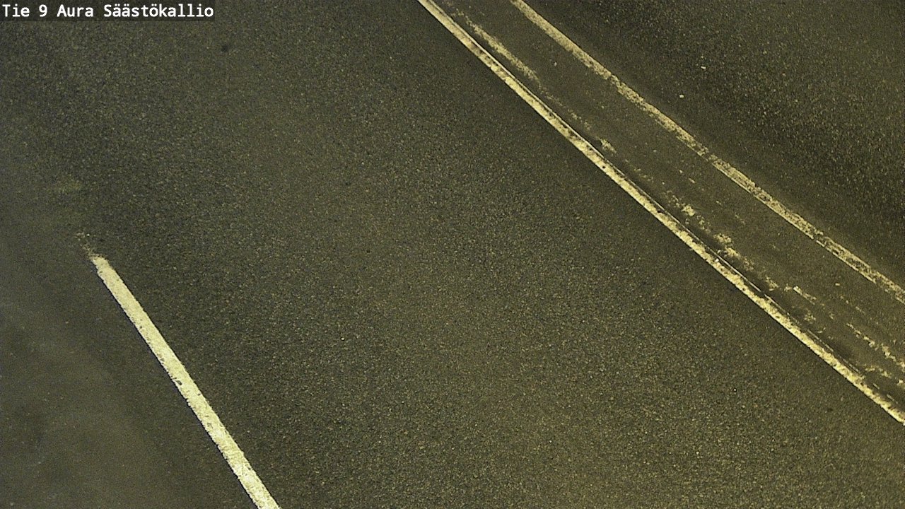 Weather Camera Image Road 9 Aura, Säästökallio, Aura, Varsinais-Suomi