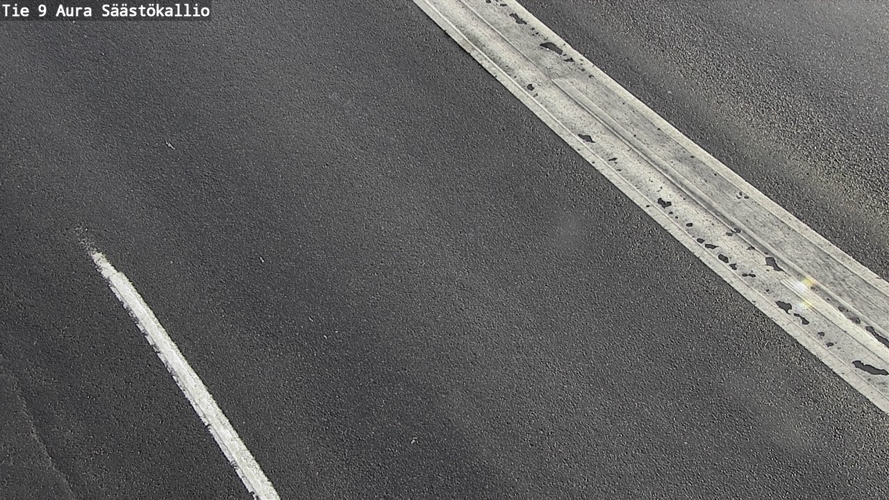 Weather Camera Image Road 9 Aura, Säästökallio, Aura, Varsinais-Suomi