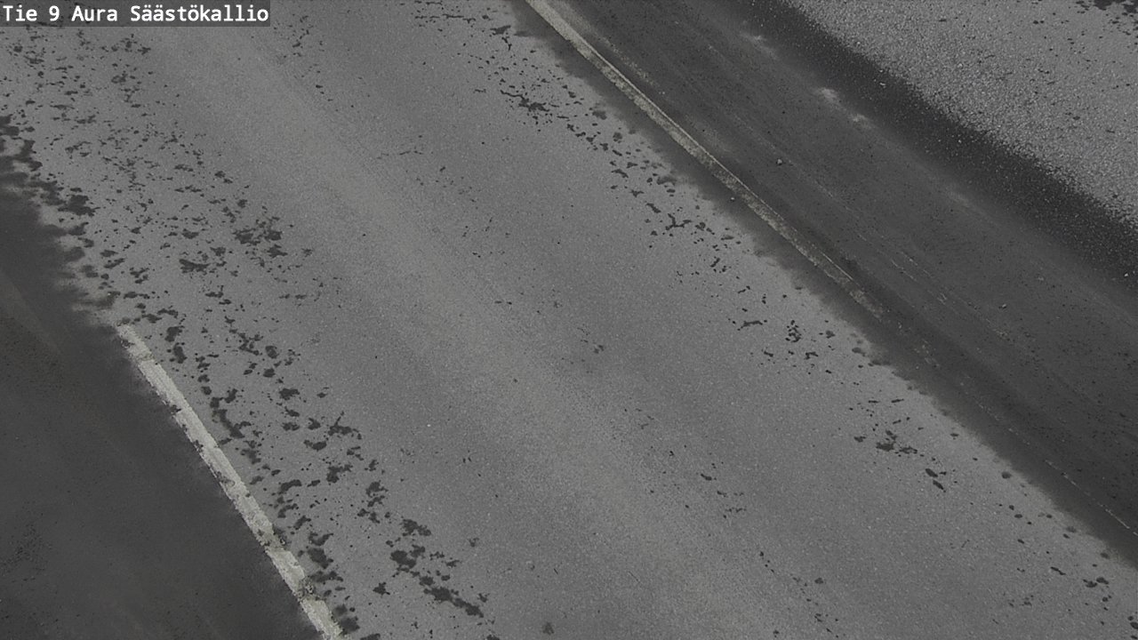 Weather Camera Image Väg 9 Aura, Säästökallio, Aura, Varsinais-Suomi