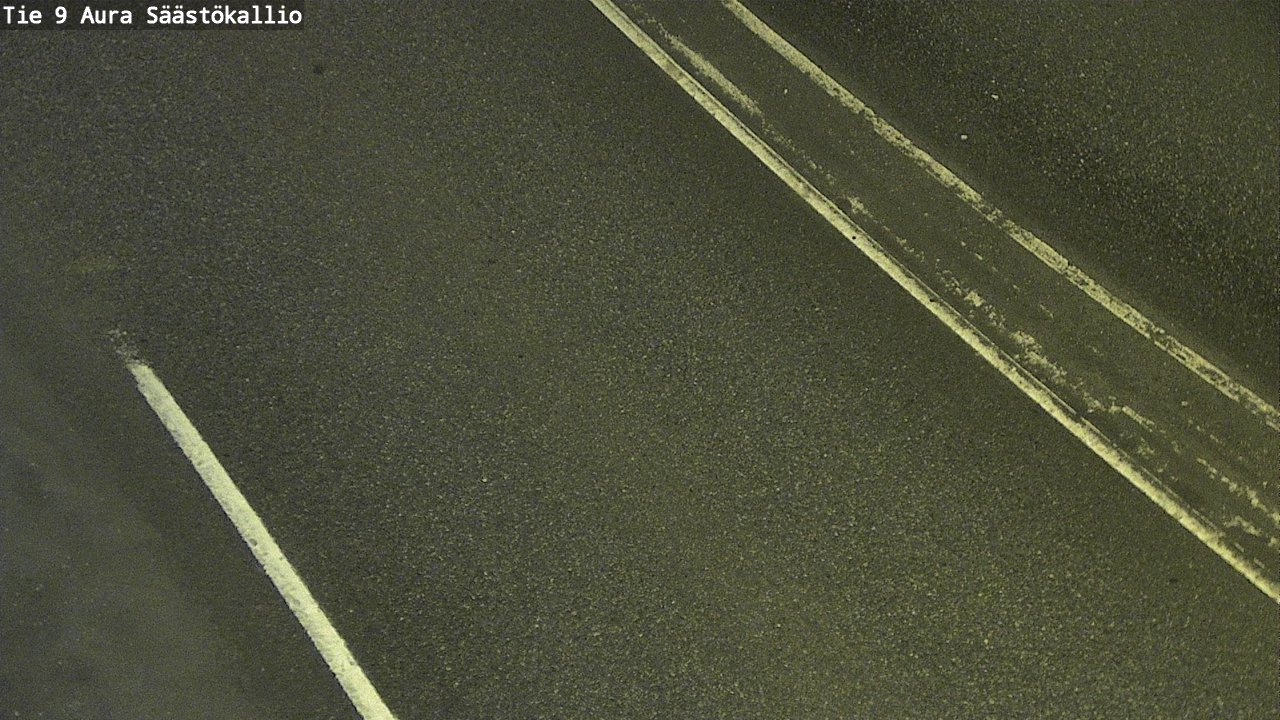 Weather Camera Image Road 9 Aura, Säästökallio, Aura, Varsinais-Suomi
