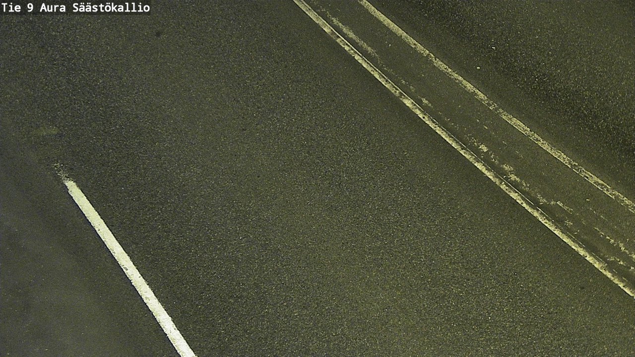 Weather Camera Image Road 9 Aura, Säästökallio, Aura, Varsinais-Suomi