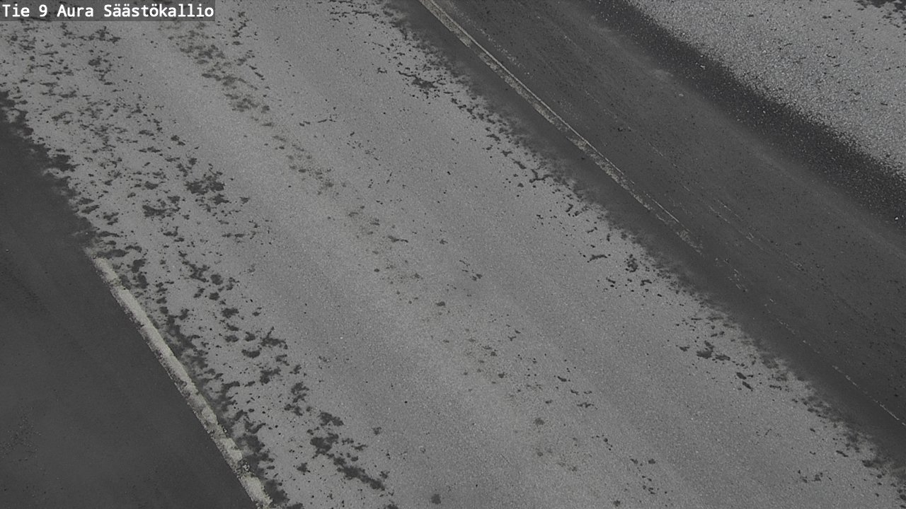 Weather Camera Image Väg 9 Aura, Säästökallio, Aura, Varsinais-Suomi