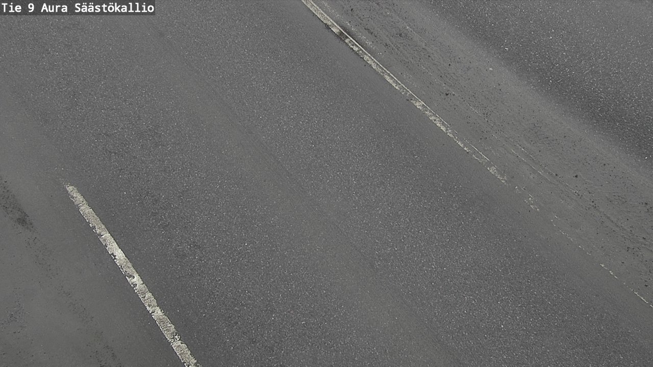 Weather Camera Image Road 9 Aura, Säästökallio, Aura, Varsinais-Suomi