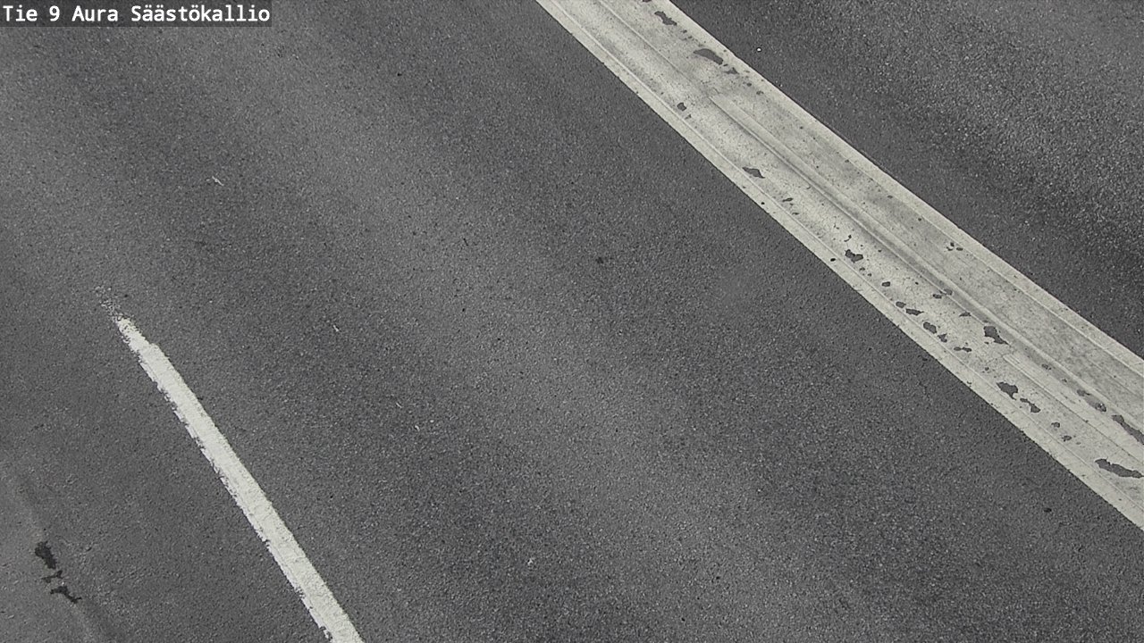 Weather Camera Image Road 9 Aura, Säästökallio, Aura, Varsinais-Suomi