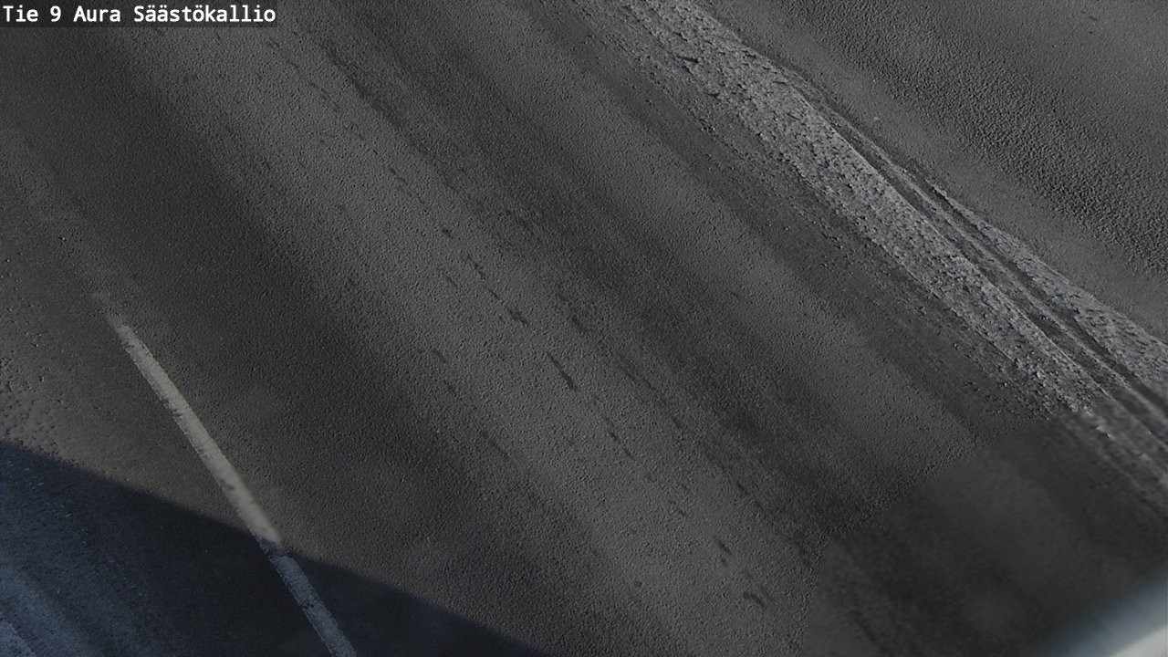 Weather Camera Image Road 9 Aura, Säästökallio, Aura, Varsinais-Suomi