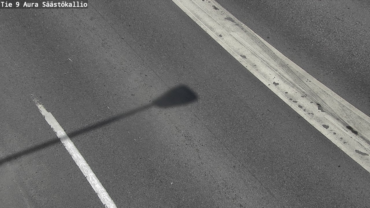 Weather Camera Image Road 9 Aura, Säästökallio, Aura, Varsinais-Suomi