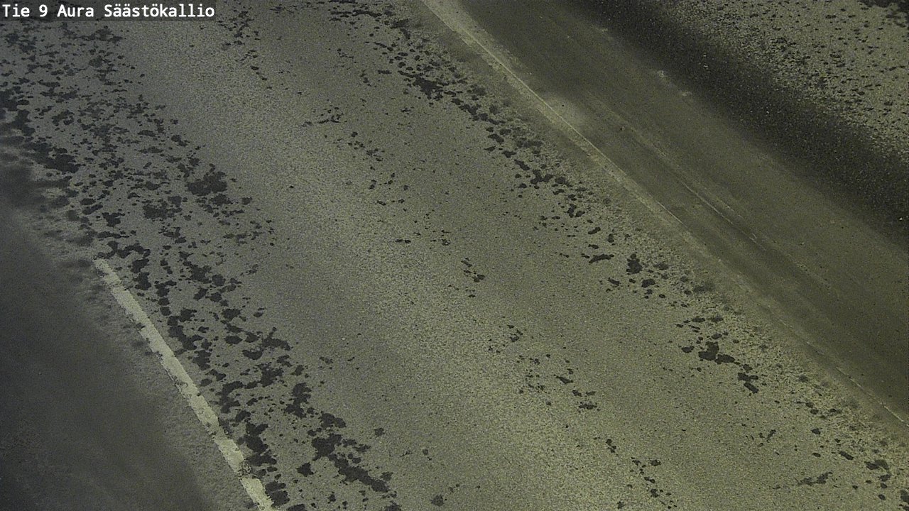 Weather Camera Image Väg 9 Aura, Säästökallio, Aura, Varsinais-Suomi