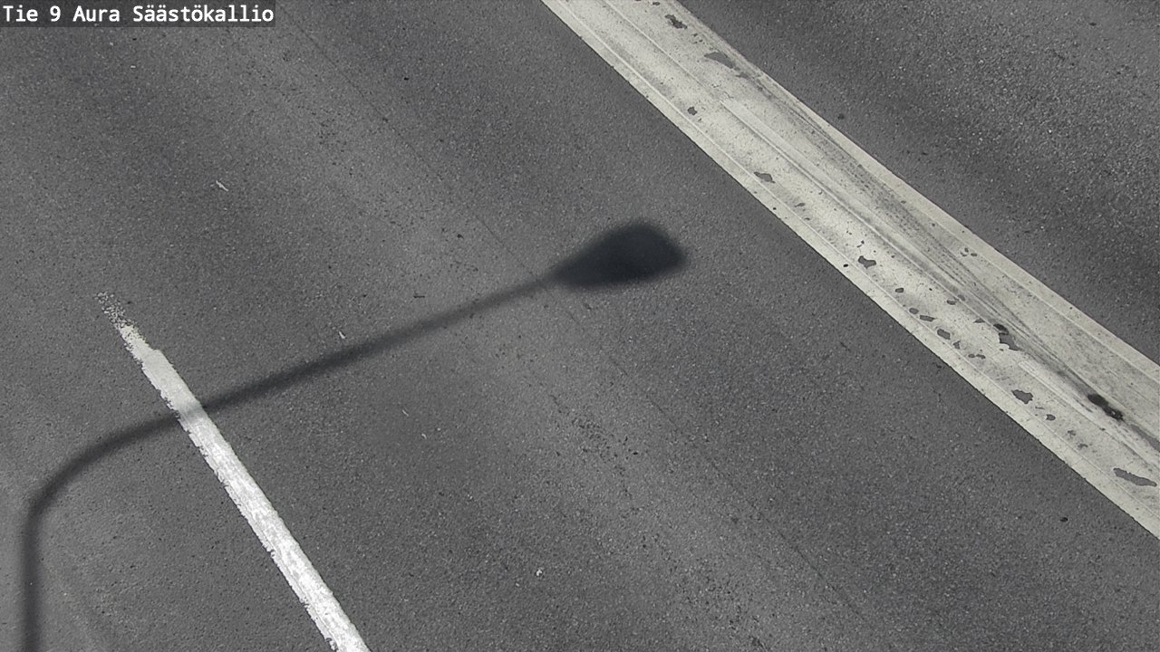 Weather Camera Image Road 9 Aura, Säästökallio, Aura, Varsinais-Suomi