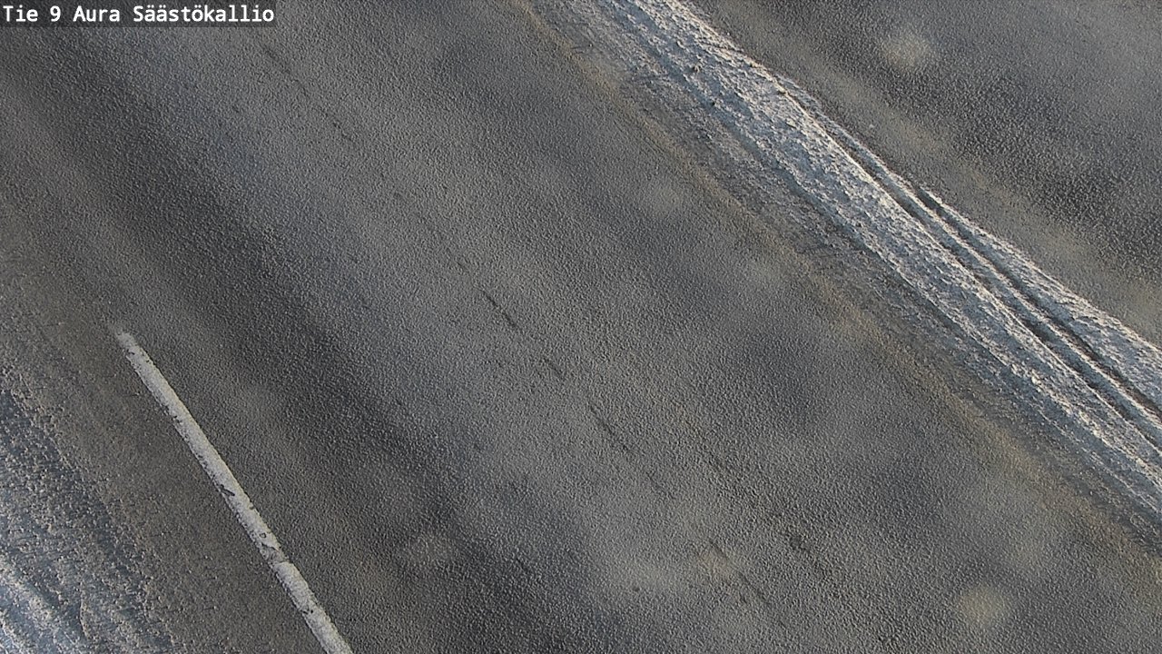 Weather Camera Image Road 9 Aura, Säästökallio, Aura, Varsinais-Suomi