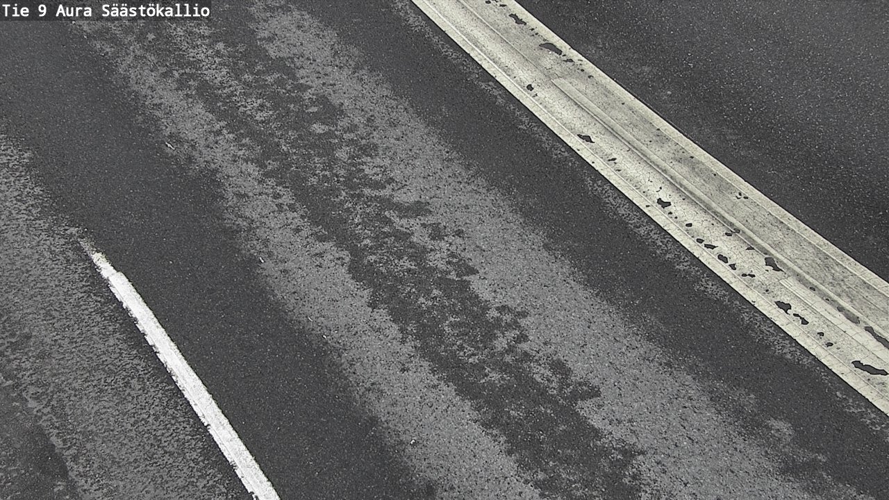 Weather Camera Image Road 9 Aura, Säästökallio, Aura, Varsinais-Suomi