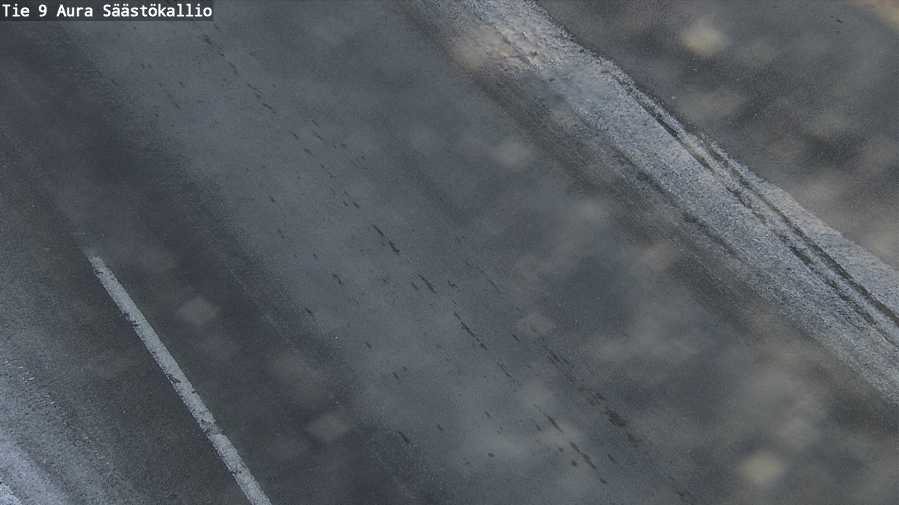 Weather Camera Image Road 9 Aura, Säästökallio, Aura, Varsinais-Suomi