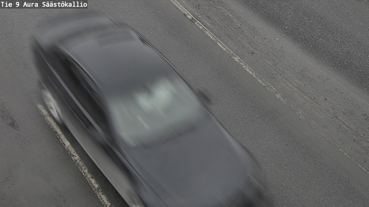 Weather Camera Image Väg 9 Aura, Säästökallio, Aura, Varsinais-Suomi
