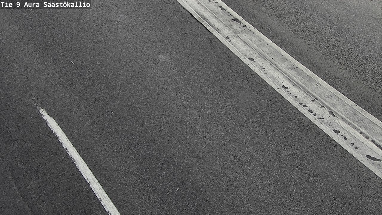 Weather Camera Image Road 9 Aura, Säästökallio, Aura, Varsinais-Suomi