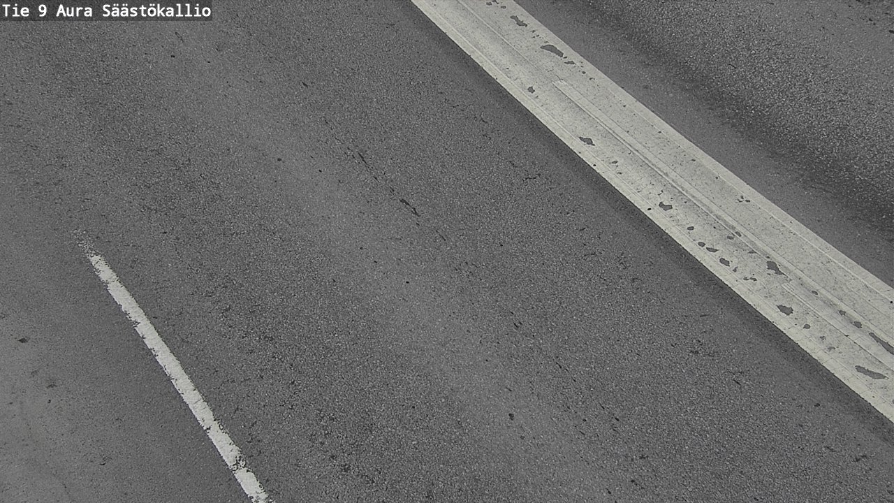 Weather Camera Image Road 9 Aura, Säästökallio, Aura, Varsinais-Suomi
