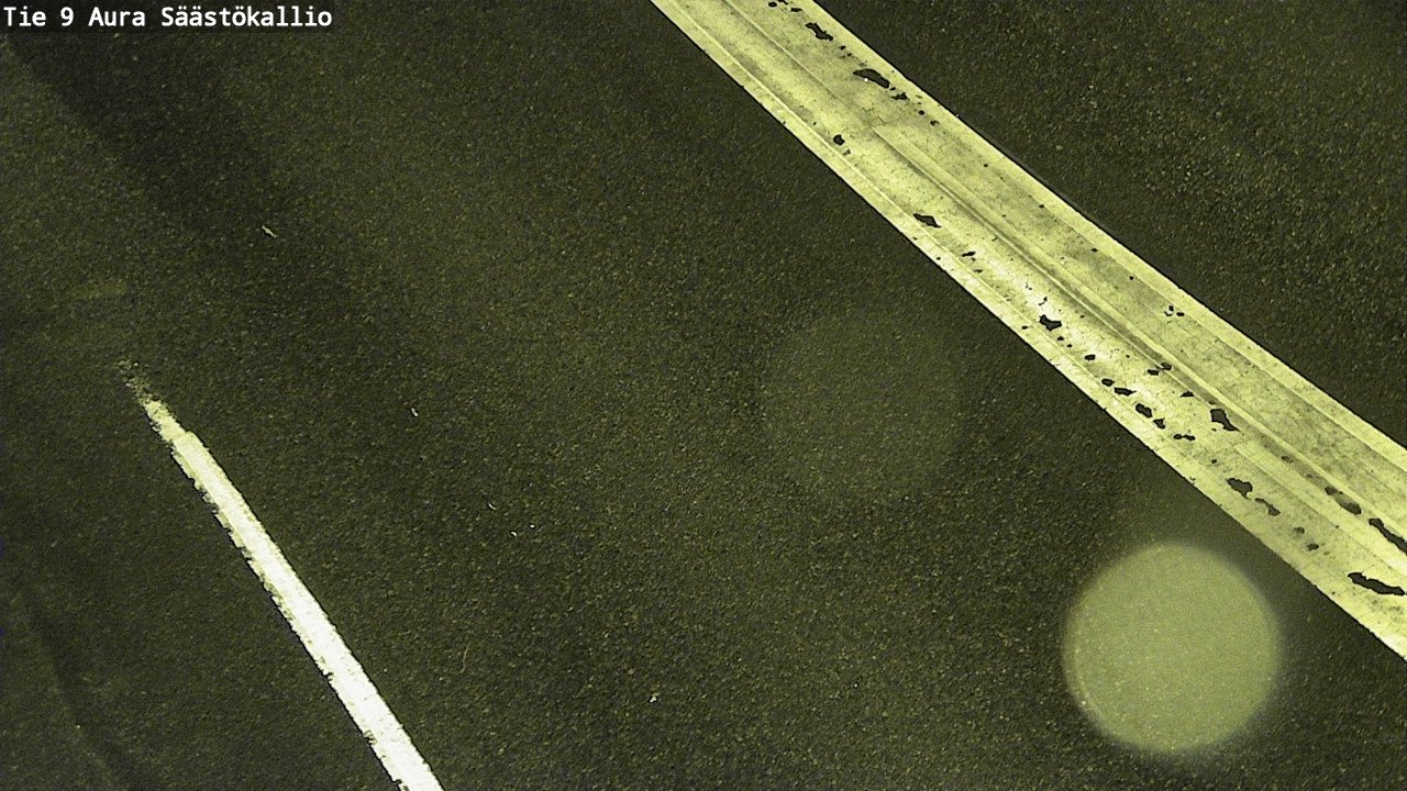 Weather Camera Image Road 9 Aura, Säästökallio, Aura, Varsinais-Suomi
