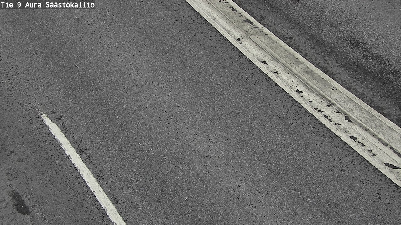 Weather Camera Image Road 9 Aura, Säästökallio, Aura, Varsinais-Suomi