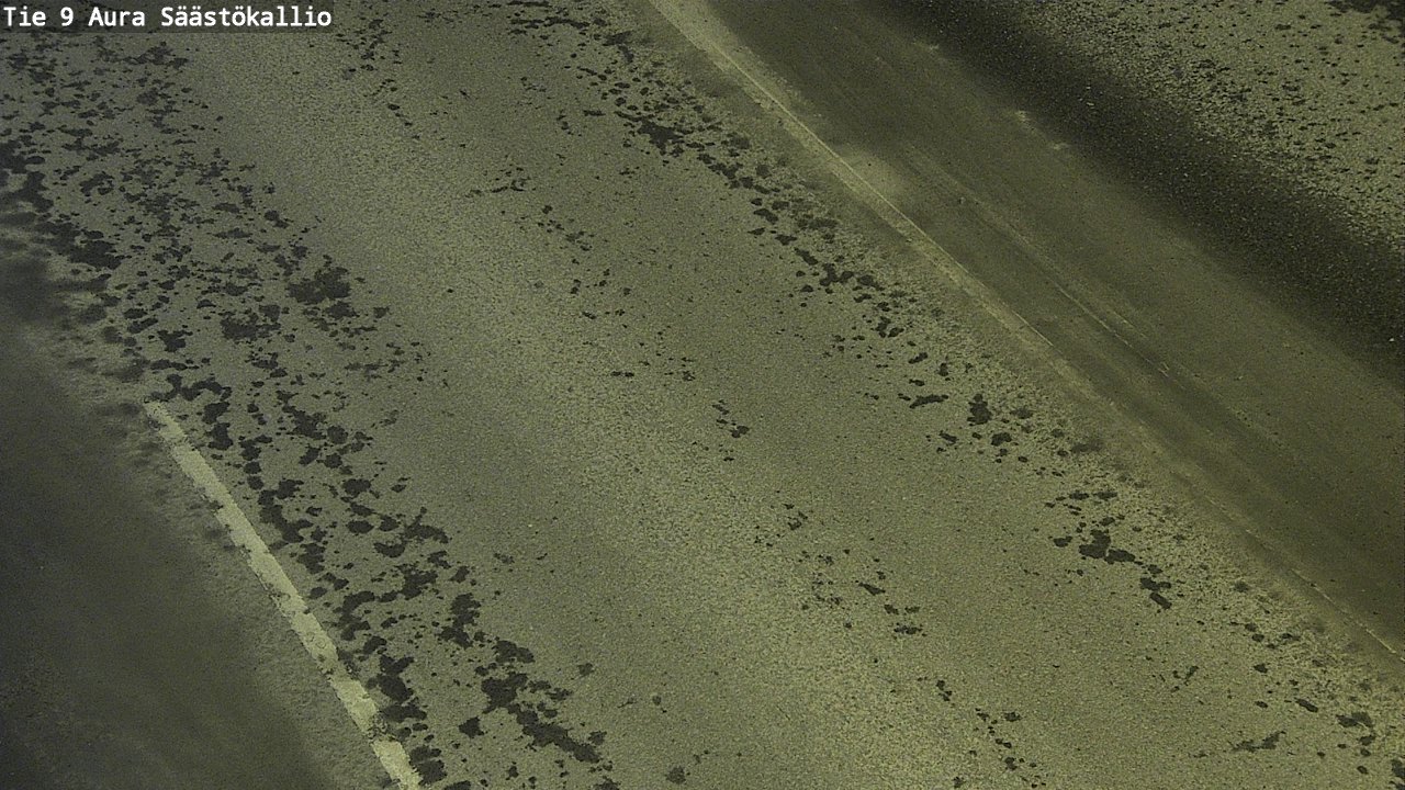 Weather Camera Image Väg 9 Aura, Säästökallio, Aura, Varsinais-Suomi