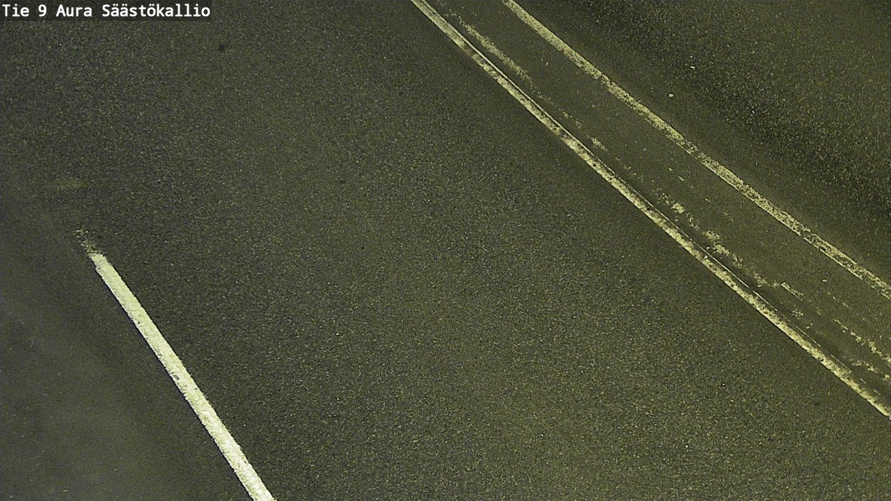Weather Camera Image Road 9 Aura, Säästökallio, Aura, Varsinais-Suomi
