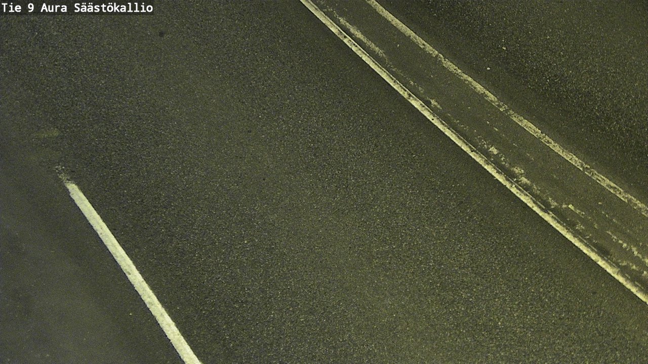 Weather Camera Image Road 9 Aura, Säästökallio, Aura, Varsinais-Suomi