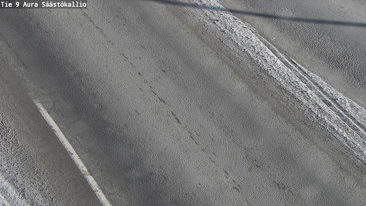 Weather Camera Image Road 9 Aura, Säästökallio, Aura, Varsinais-Suomi