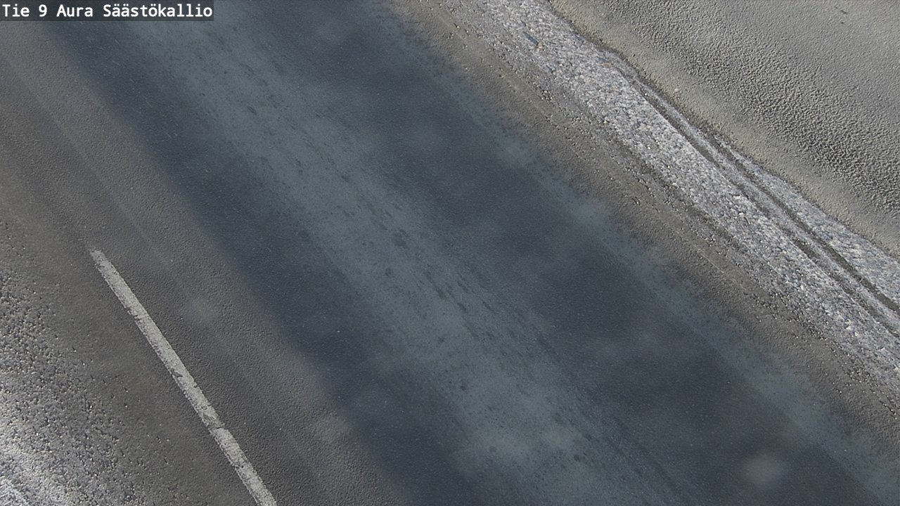 Weather Camera Image Road 9 Aura, Säästökallio, Aura, Varsinais-Suomi