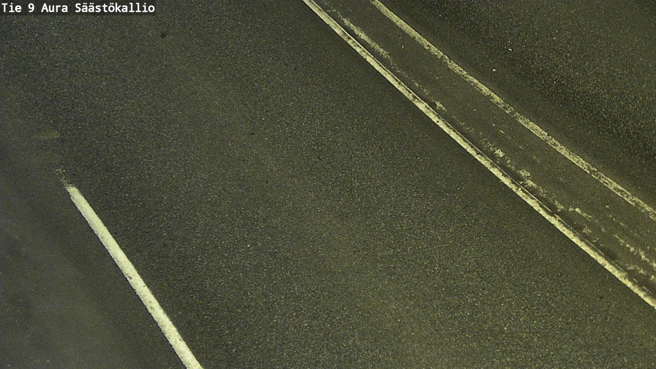 Weather Camera Image Road 9 Aura, Säästökallio, Aura, Varsinais-Suomi