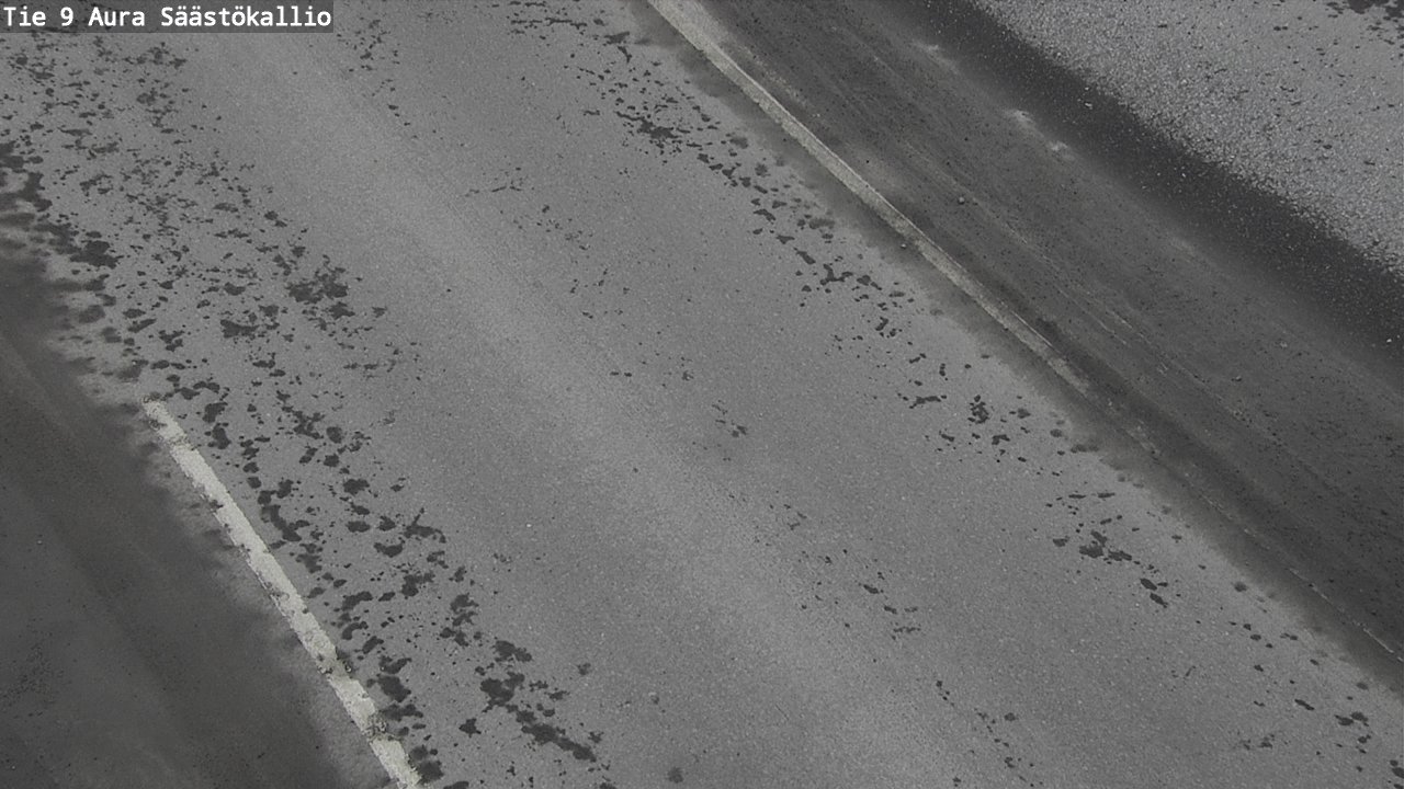Weather Camera Image Road 9 Aura, Säästökallio, Aura, Varsinais-Suomi