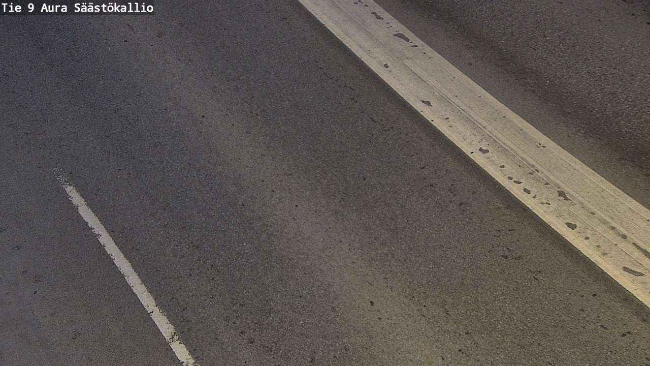 Weather Camera Image Road 9 Aura, Säästökallio, Aura, Varsinais-Suomi
