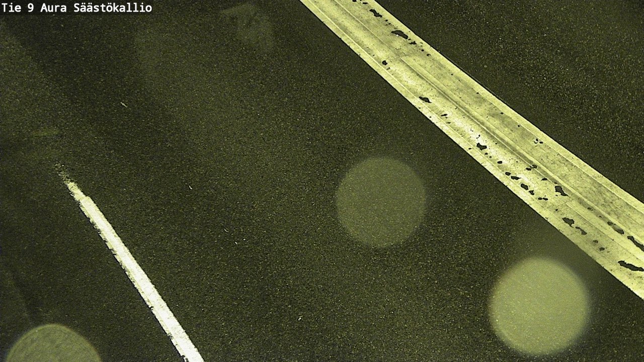 Weather Camera Image Road 9 Aura, Säästökallio, Aura, Varsinais-Suomi