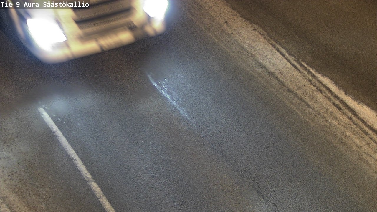 Weather Camera Image Road 9 Aura, Säästökallio, Aura, Varsinais-Suomi