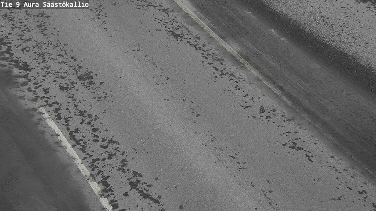 Weather Camera Image Road 9 Aura, Säästökallio, Aura, Varsinais-Suomi