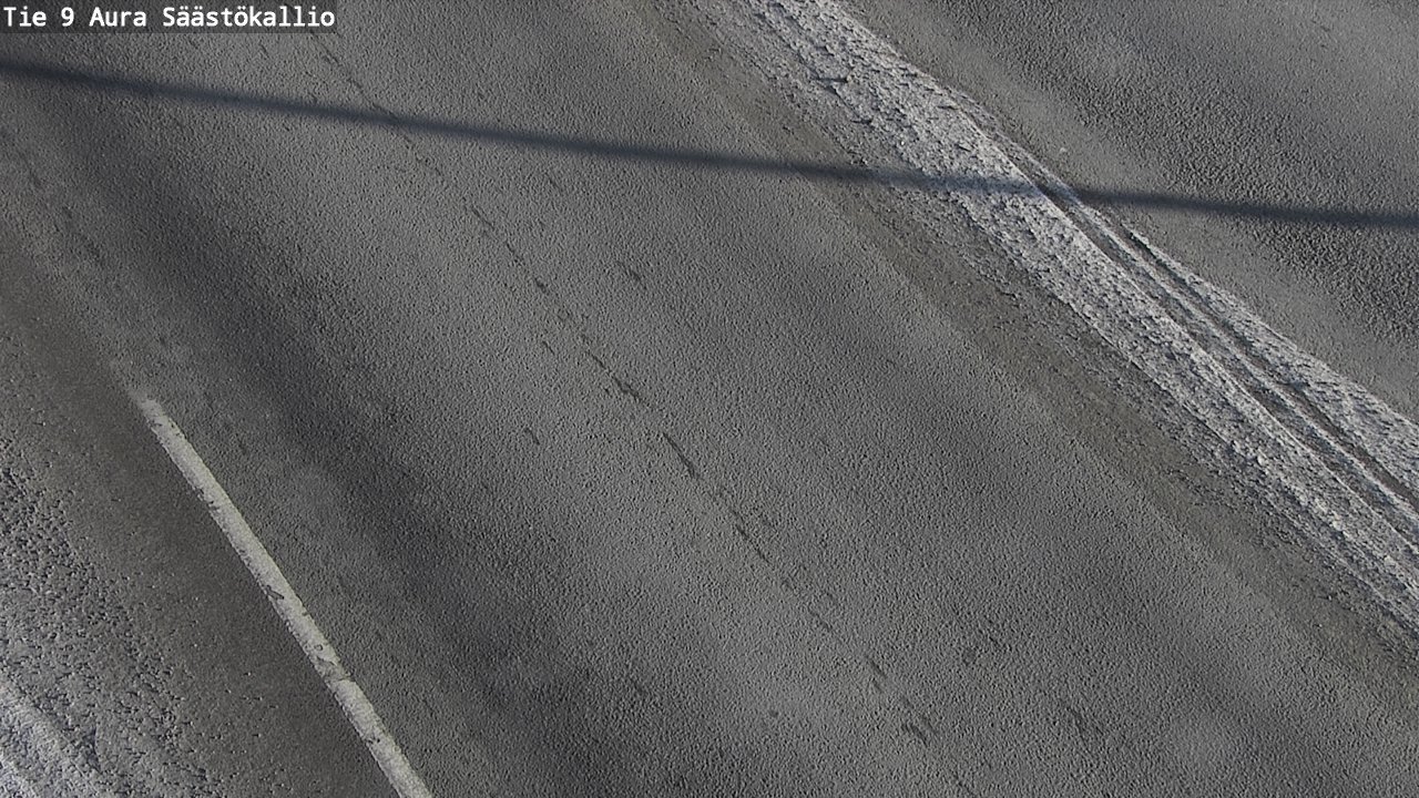 Weather Camera Image Road 9 Aura, Säästökallio, Aura, Varsinais-Suomi
