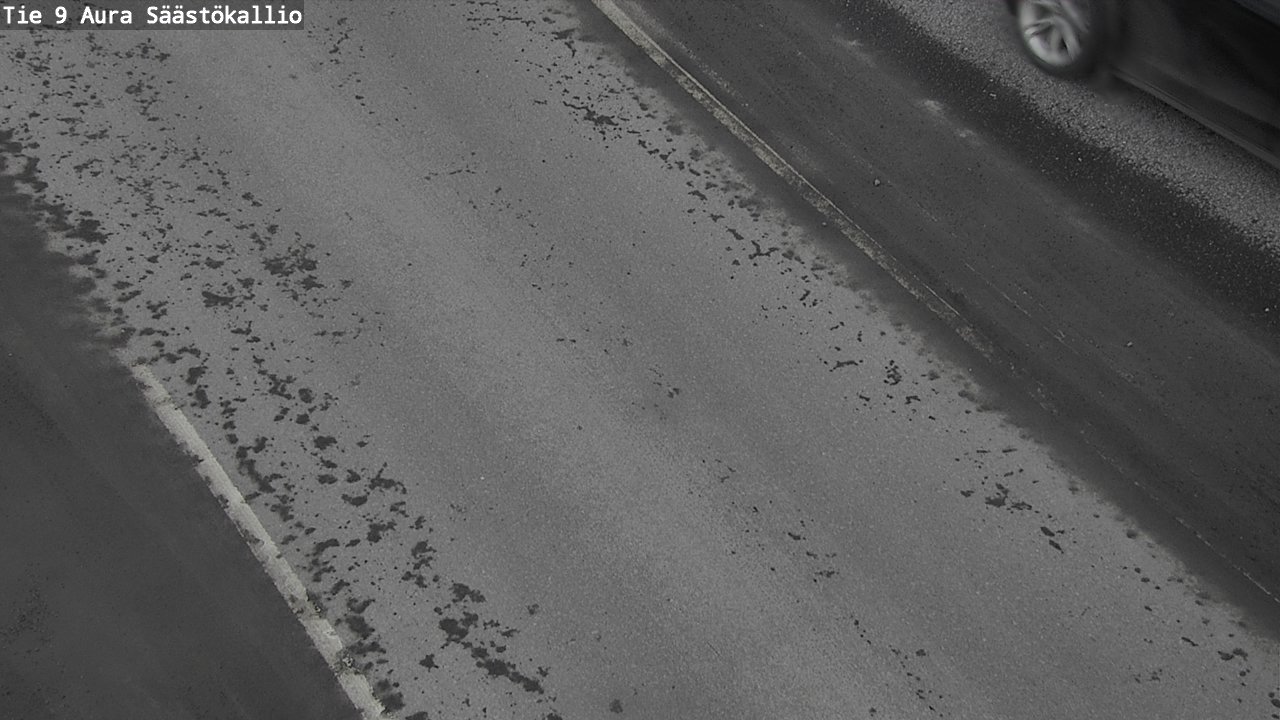 Weather Camera Image Väg 9 Aura, Säästökallio, Aura, Varsinais-Suomi