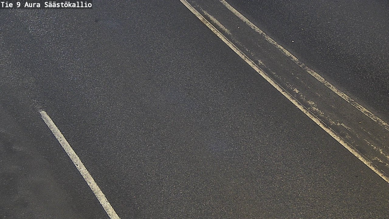 Weather Camera Image Road 9 Aura, Säästökallio, Aura, Varsinais-Suomi