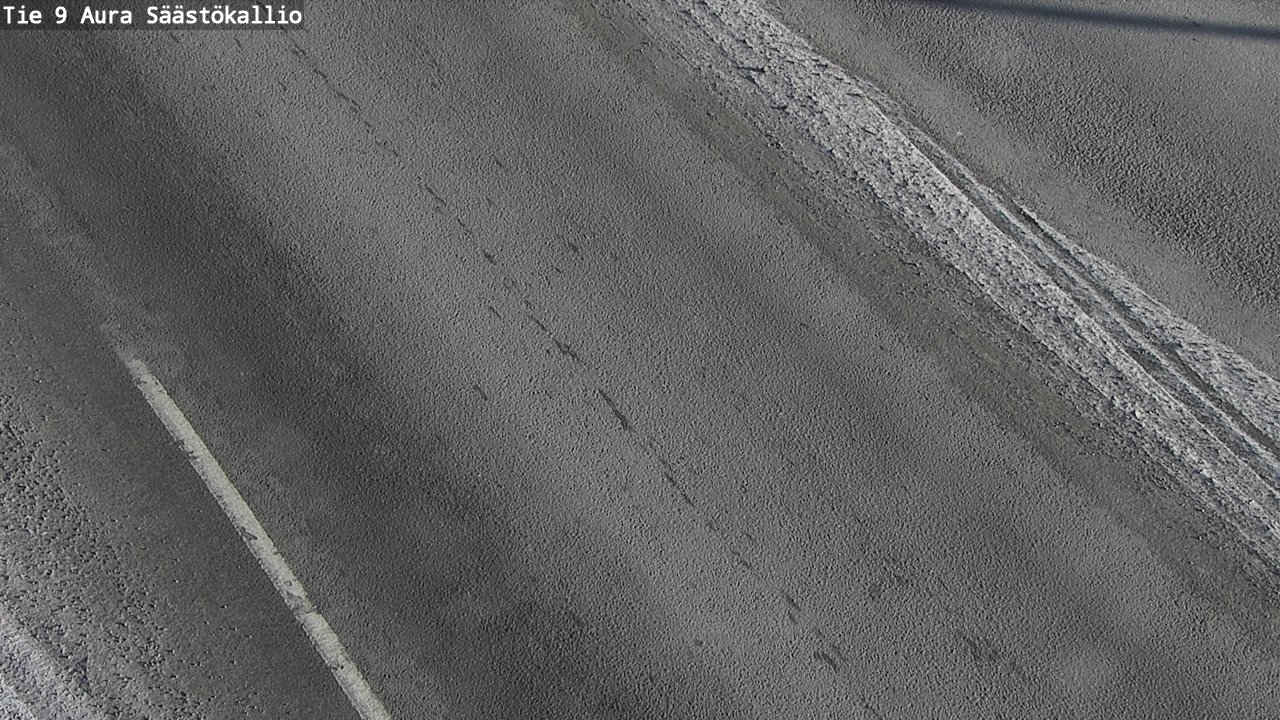 Weather Camera Image Road 9 Aura, Säästökallio, Aura, Varsinais-Suomi
