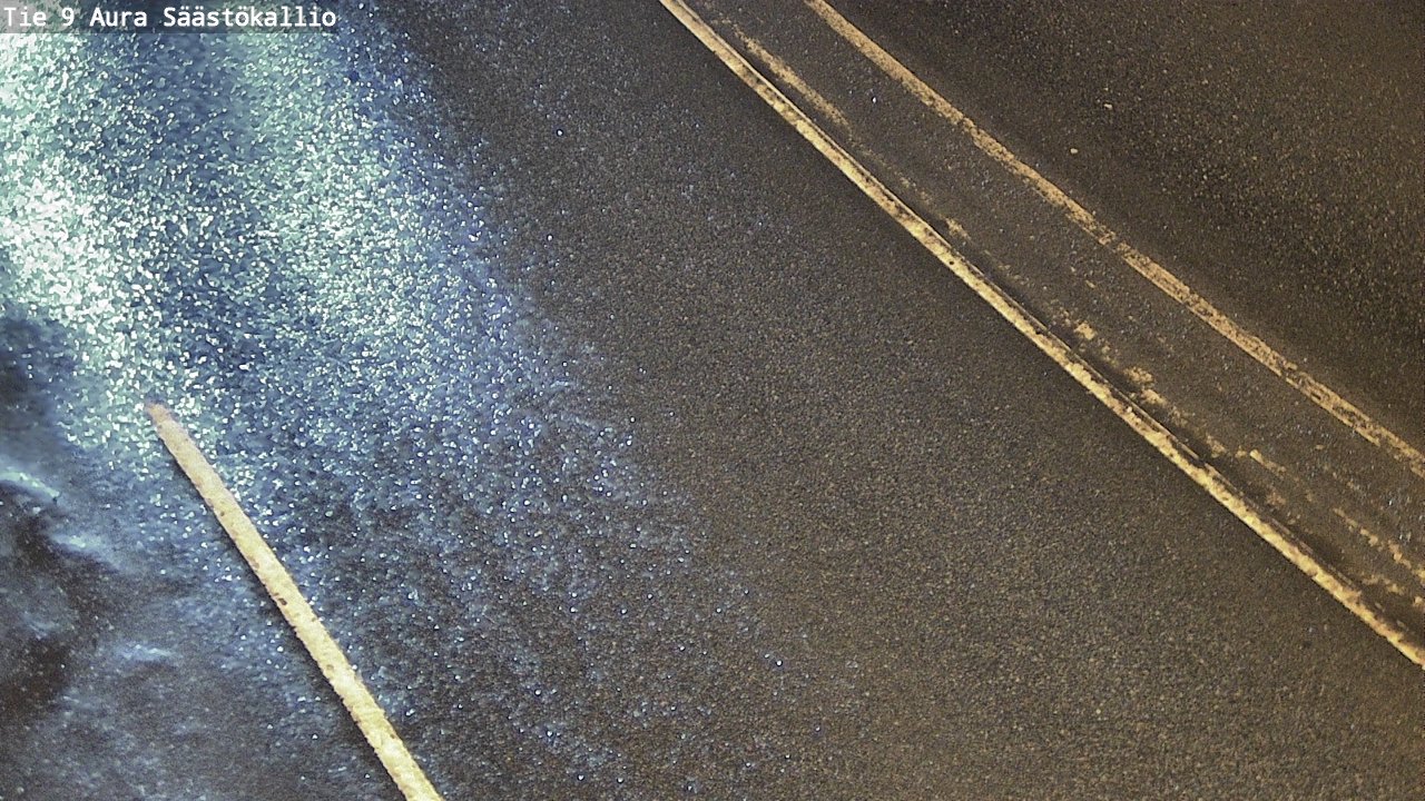 Weather Camera Image Road 9 Aura, Säästökallio, Aura, Varsinais-Suomi