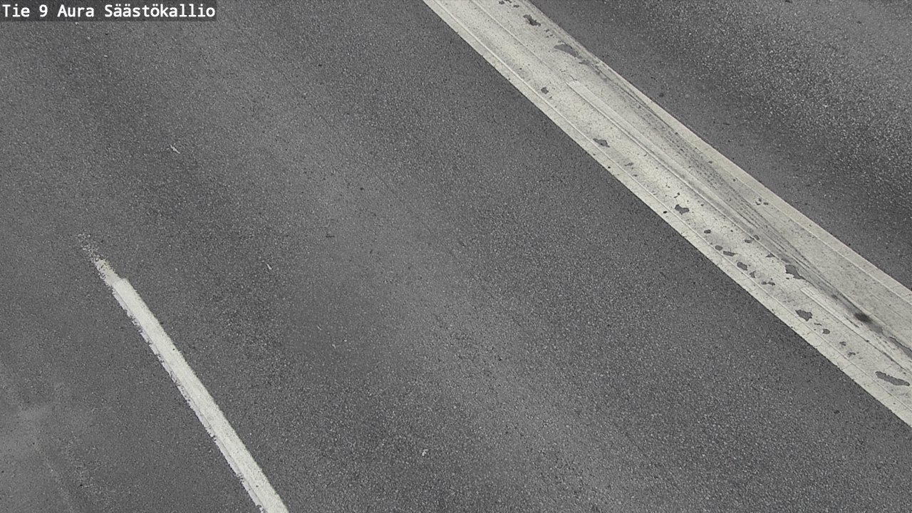 Weather Camera Image Road 9 Aura, Säästökallio, Aura, Varsinais-Suomi