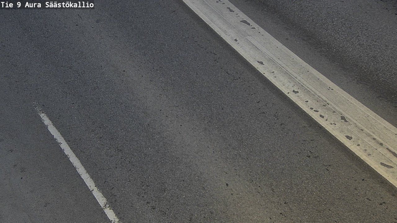 Weather Camera Image Road 9 Aura, Säästökallio, Aura, Varsinais-Suomi