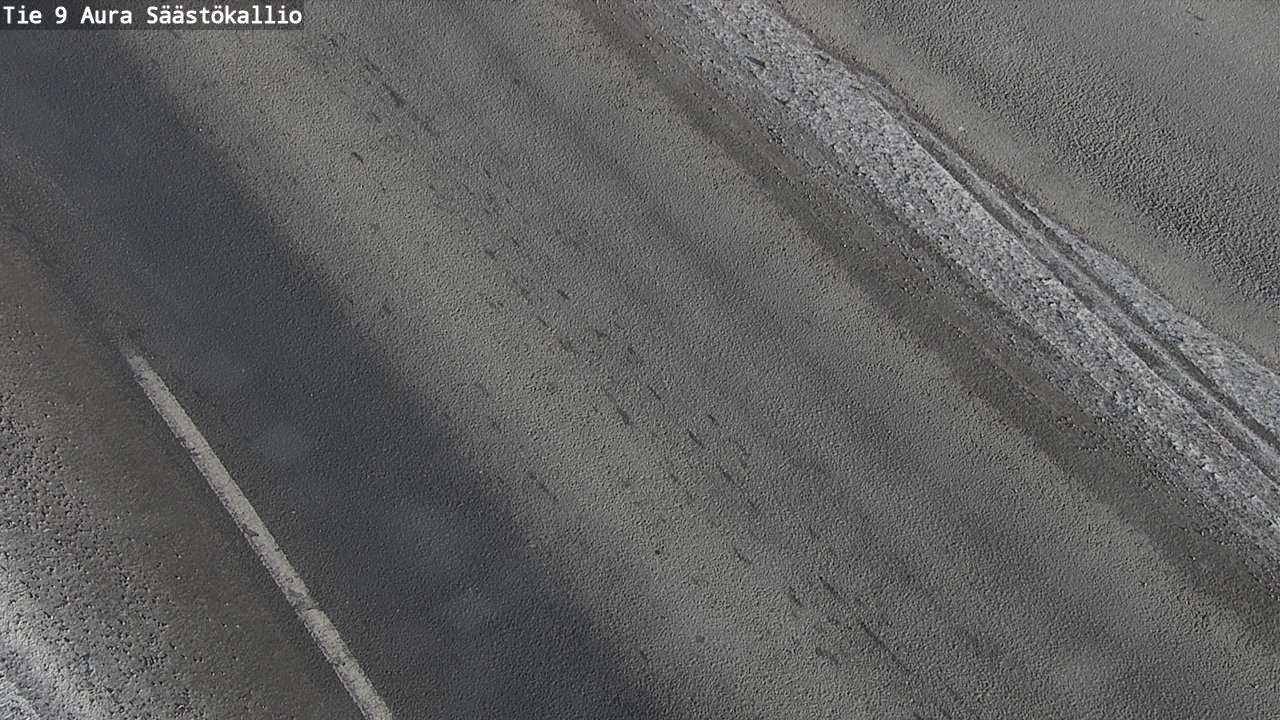 Weather Camera Image Road 9 Aura, Säästökallio, Aura, Varsinais-Suomi