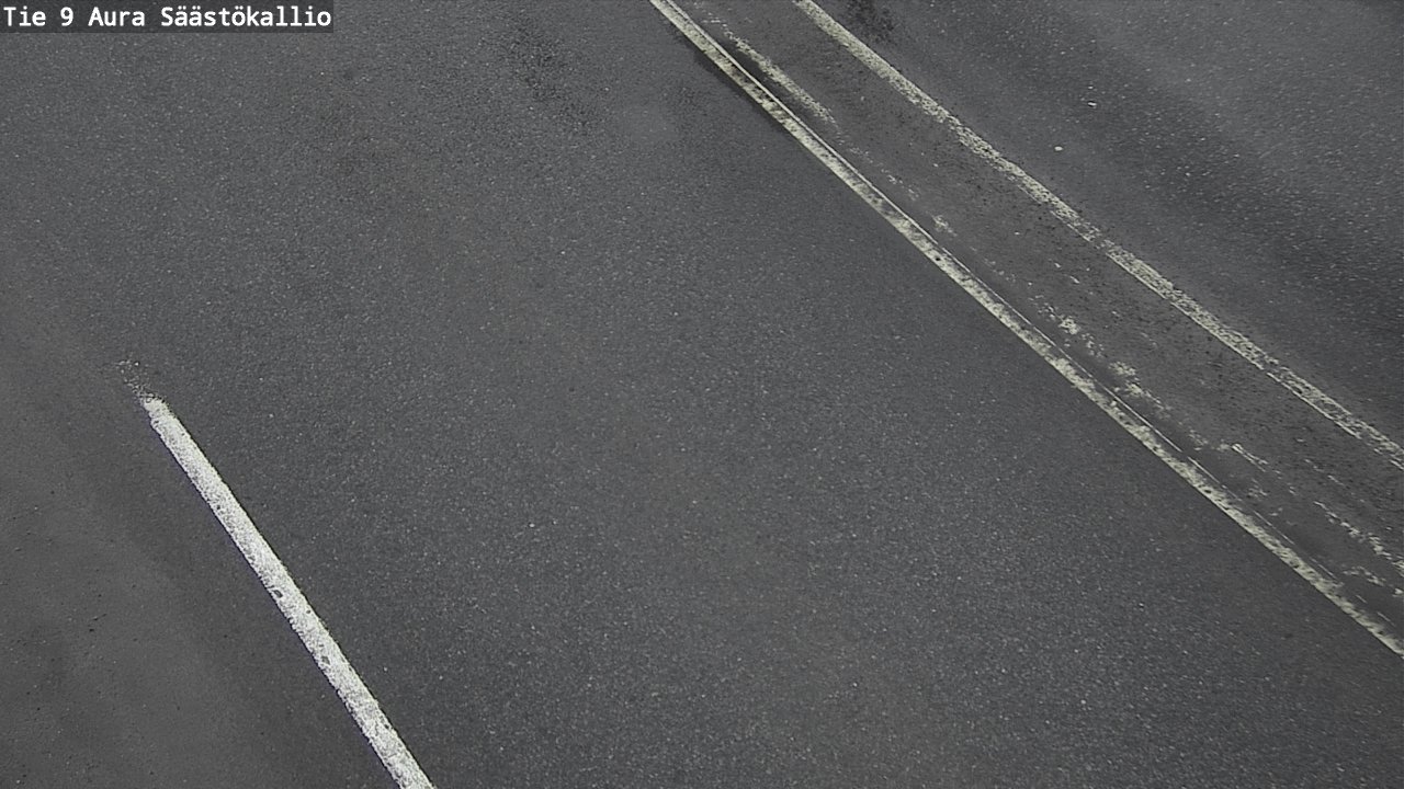 Weather Camera Image Road 9 Aura, Säästökallio, Aura, Varsinais-Suomi